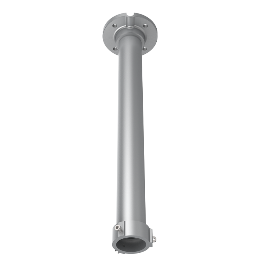 Grundig Long pendant mount for PTZ domes, silver-gray GD-BR-AMP01S on a white bckground