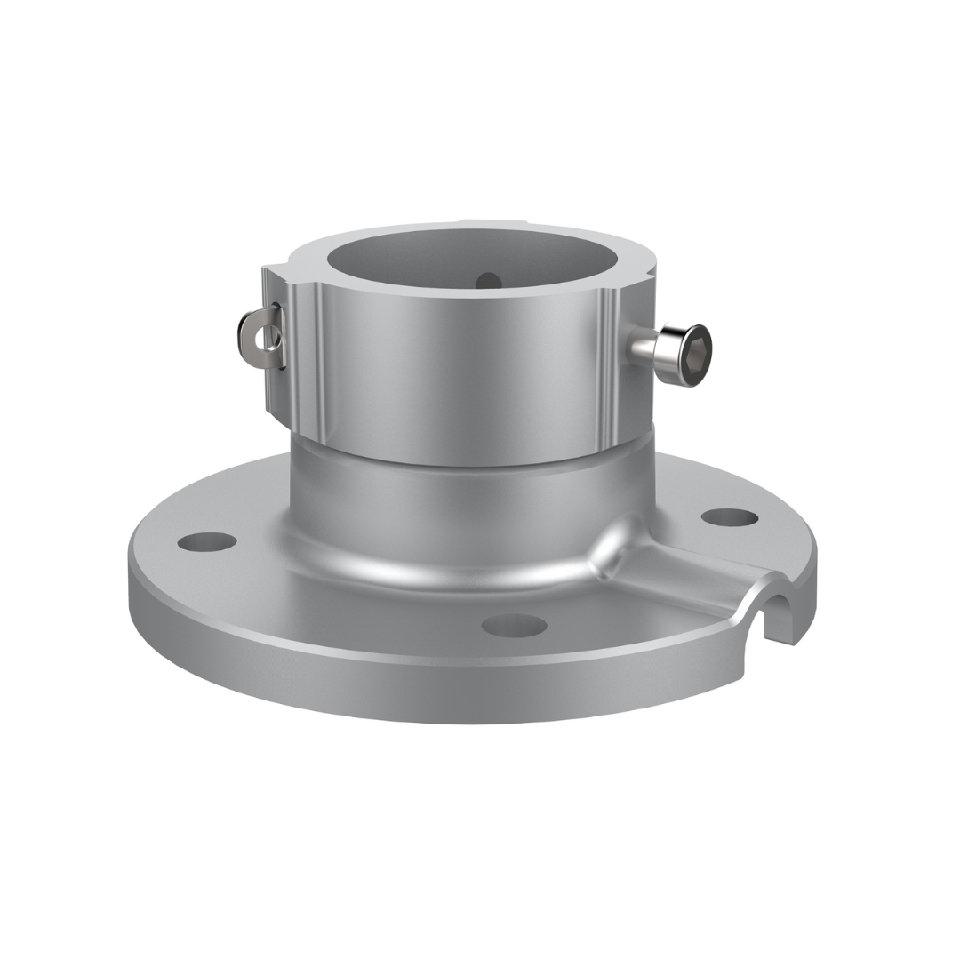 Grundig Pendant mount for PTZ domes, silver-gray GD-BR-AMP06S on a white background