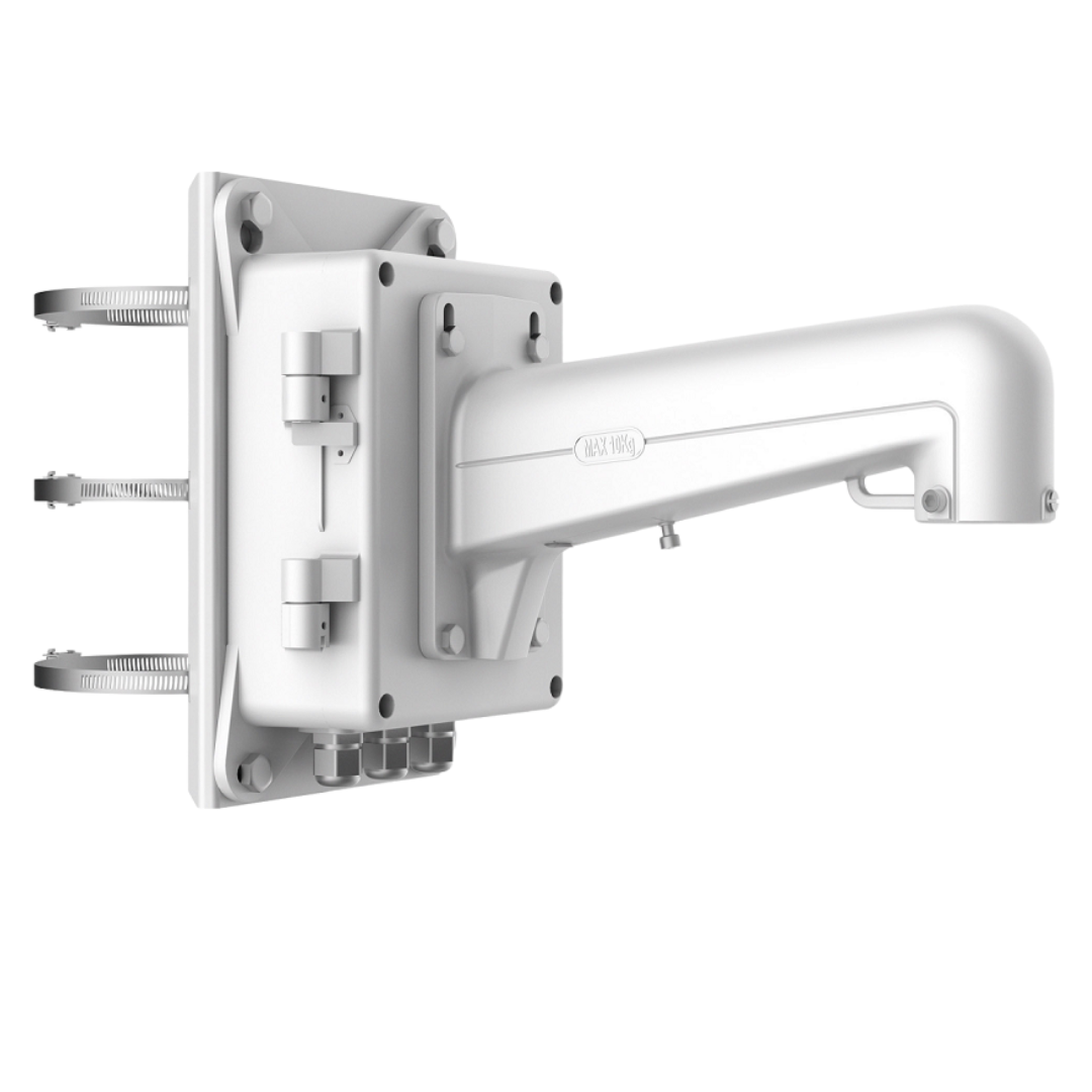 Grundig Wall-mounted junction box for PTZ domes on a white background