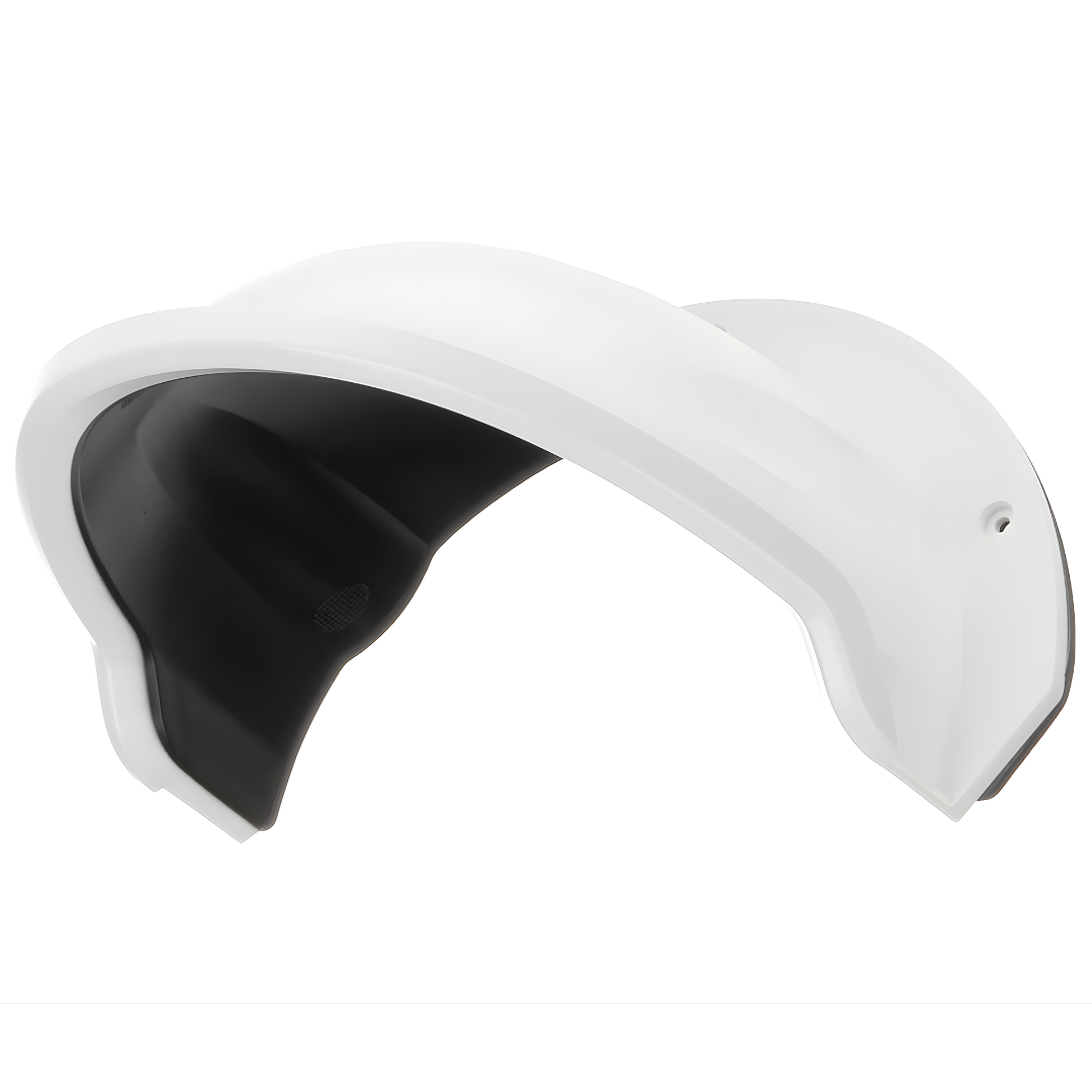 Grundig Sunshade for fixed dome cameras on a white background