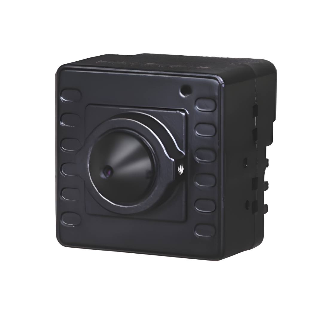 GD-CI-BC2615M – Produktfoto einer 2 MP Mini IP-Kamera (3,7 mm Objektiv, ICR, WDR) vor weißem Hintergrund.