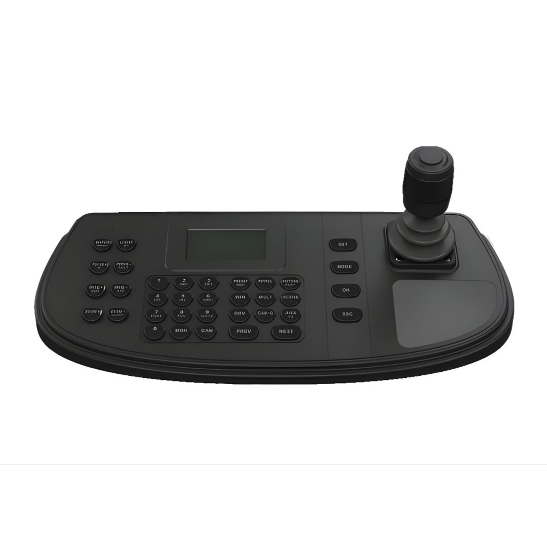 Grundig RS485 System Controller with 4-Axis Joystick GD-KB-AP1420P on a white background.