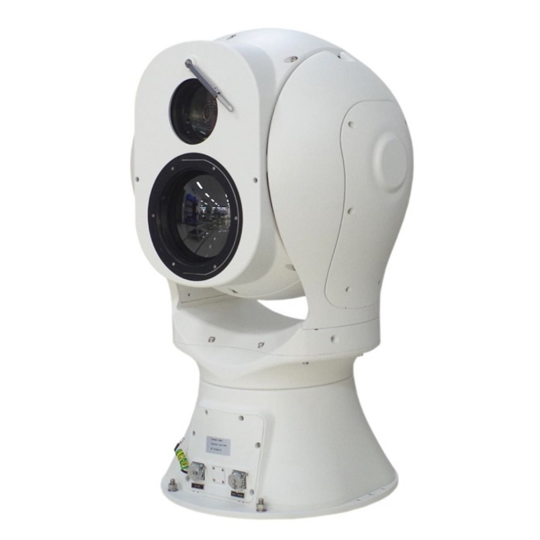GD-TI-AT30105K – Positionierungssystem mit Wärmebild, 5x Thermalzoom und 40x optischem Zoom vor weißem Hintergrund, klar erkennbares Produktfoto.