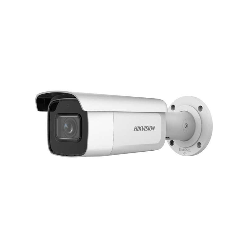 Hikvision Videoüberwachungs-Komplettset mit zwei 4-MP-IP-Kameras, 8-Kanal-AcuSense-Rekorder und Smart-Managed-PoE-Switch